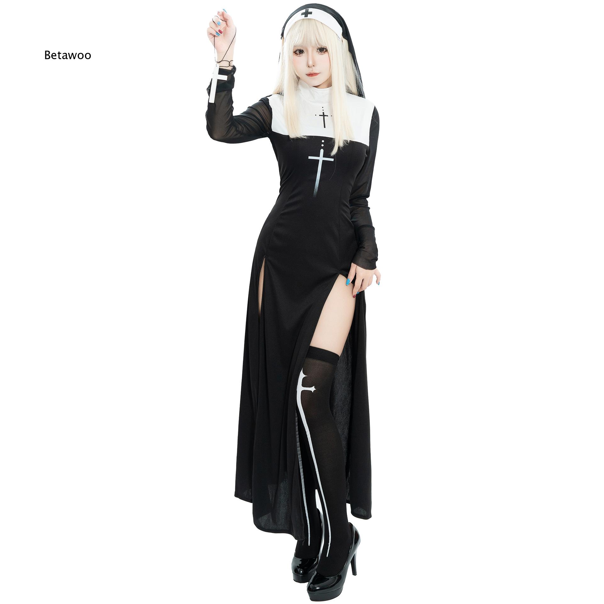 Womens Nun Role Play Outfit Ha - Crossfit Event ulasan dan harga