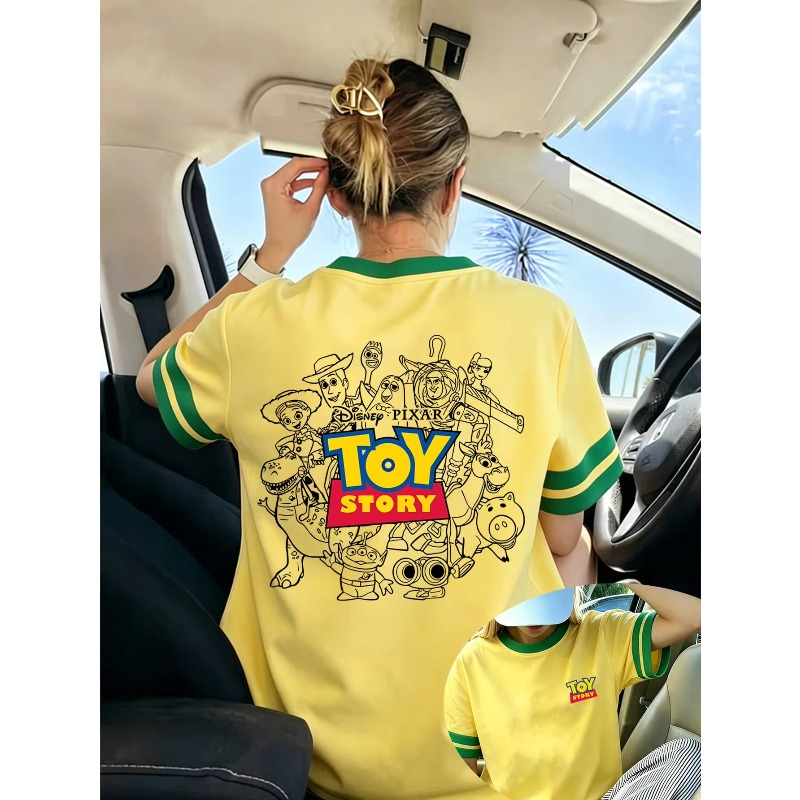 Ladies Toy Story T‑shirt Crew  - Chalk Bag ulasan dan harga