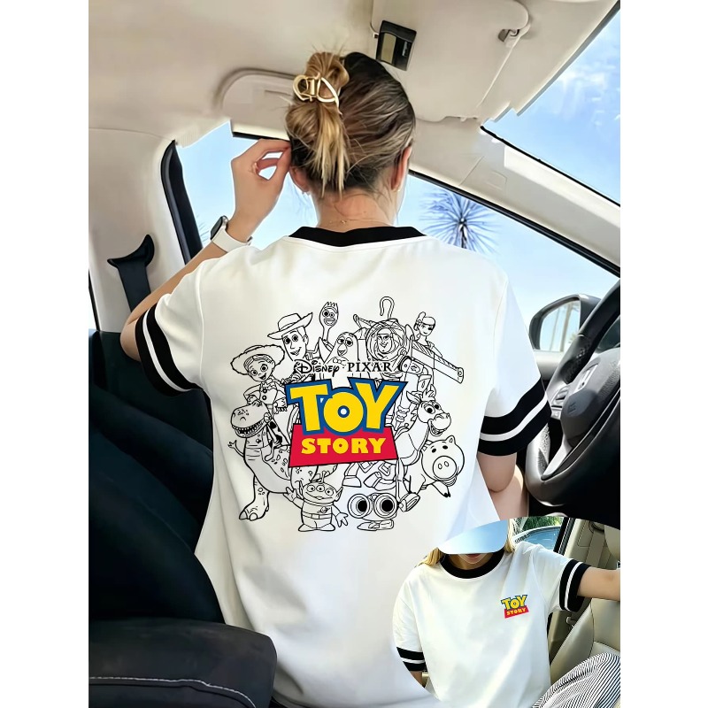 Ladies Toy Story T‑shirt Crew  - Chalk Bag ulasan dan harga