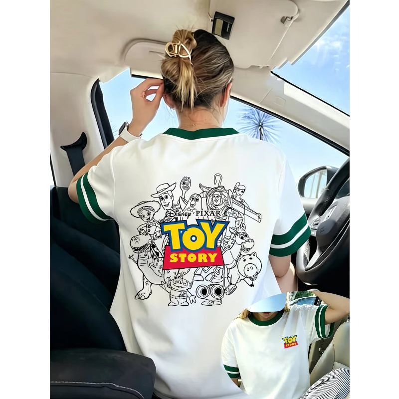 Ladies Toy Story T‑shirt Crew  - Chalk Bag ulasan dan harga