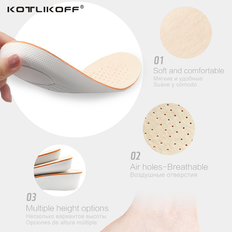 Genuine Leather Insoles Taller - Weightlifting Shoes ulasan dan harga