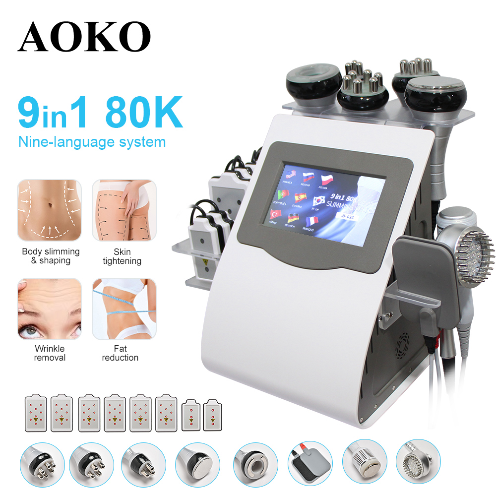 AOKO 9 in 1 Tool 80K Cavitatio - Crossfit Machine ulasan dan harga