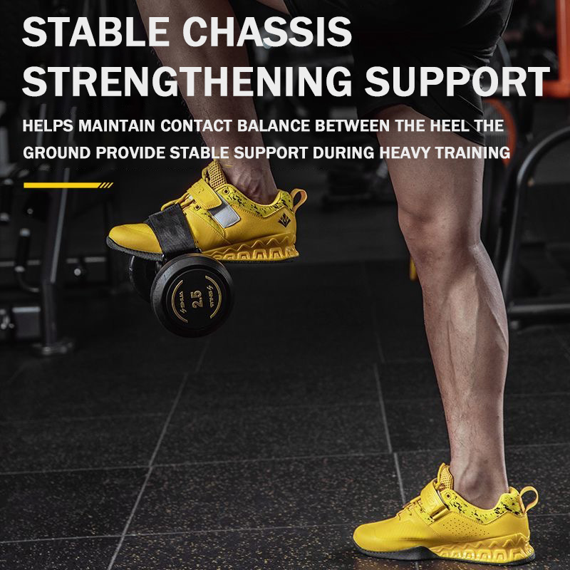 2025 New Hook Loop Gym Weight  - Weightlifting Shoes ulasan dan harga