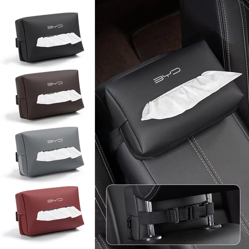Leather Car Tissue Box Car Cha - Chalk Bag ulasan dan harga